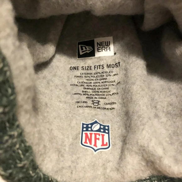NFL Team Logo New York Jets New Era Toque Winter Knit  Beanie Hat - Picture 6 of 15